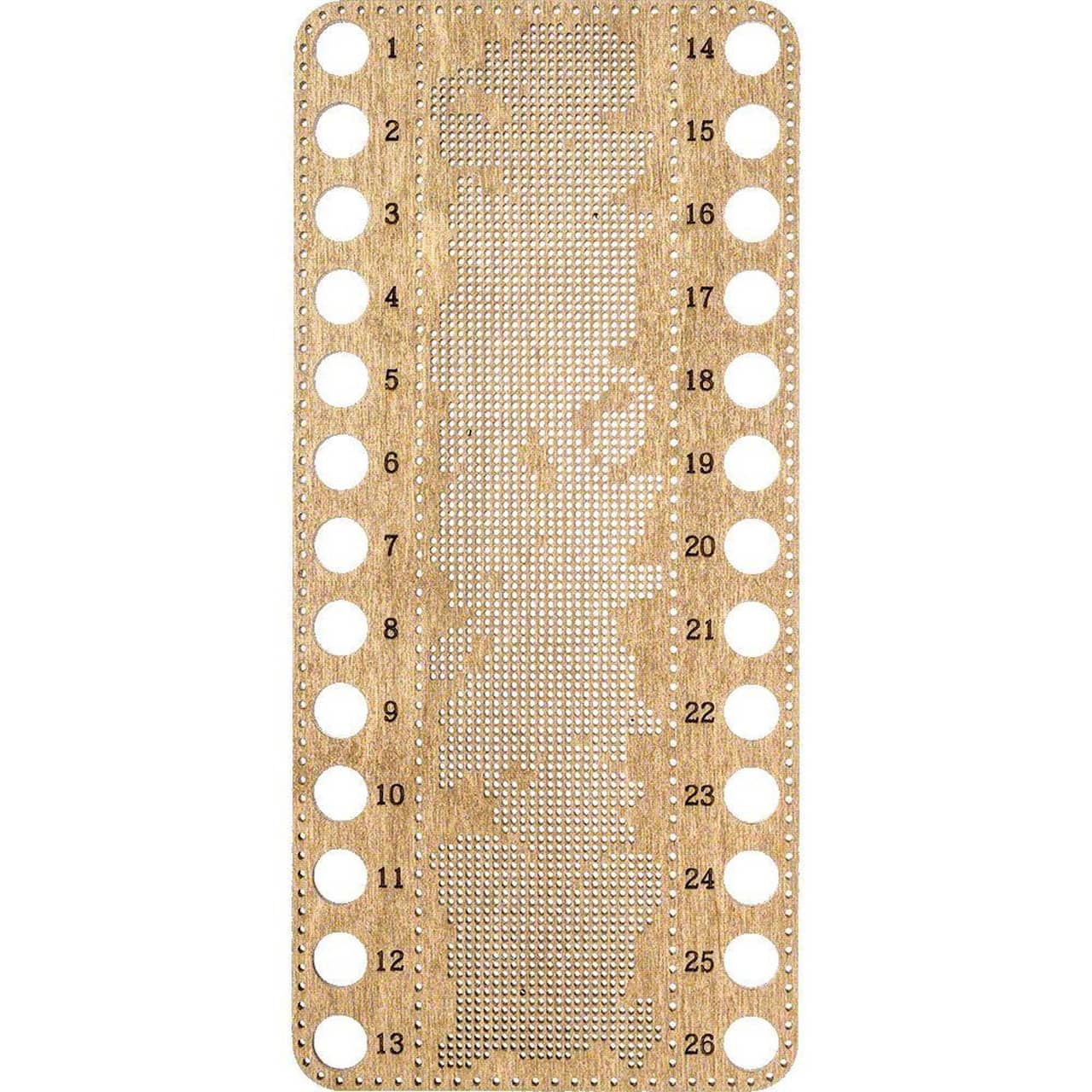 Wonderland Crafts Floral Numbered Embroidery Thread Organizer